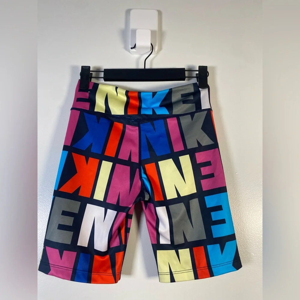 Nike kids Multicolor Graphic Bike Shorts